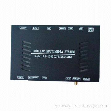 Car Video Interface for Cadillac with GPS + PAS, Supports Rear-view Camera